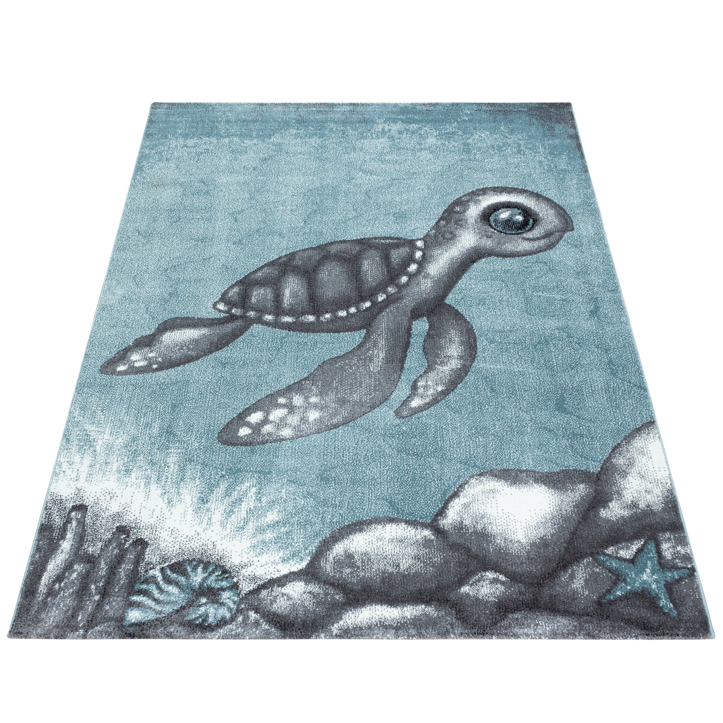 Tapis Enfant Chambre Enfant Tortues Design Tapis Enfant Chambre Bébé Doux