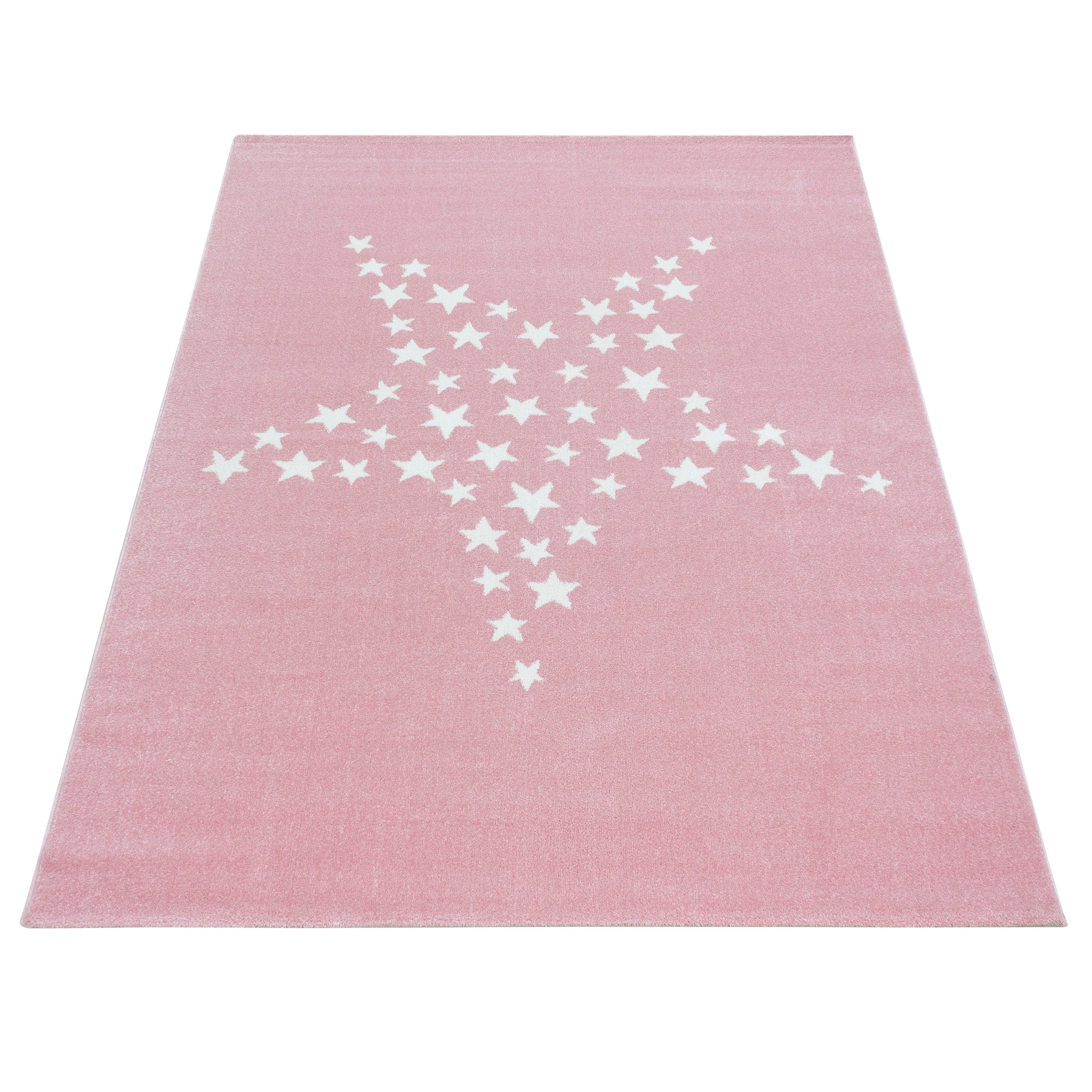 Children's carpet children's room star design children's carpet baby room soft pile