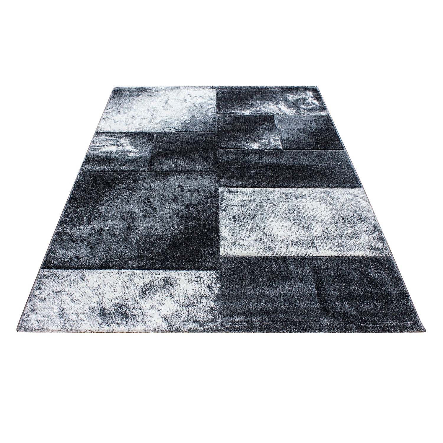 Tapis de salon design design moderne coupe contour artisanal