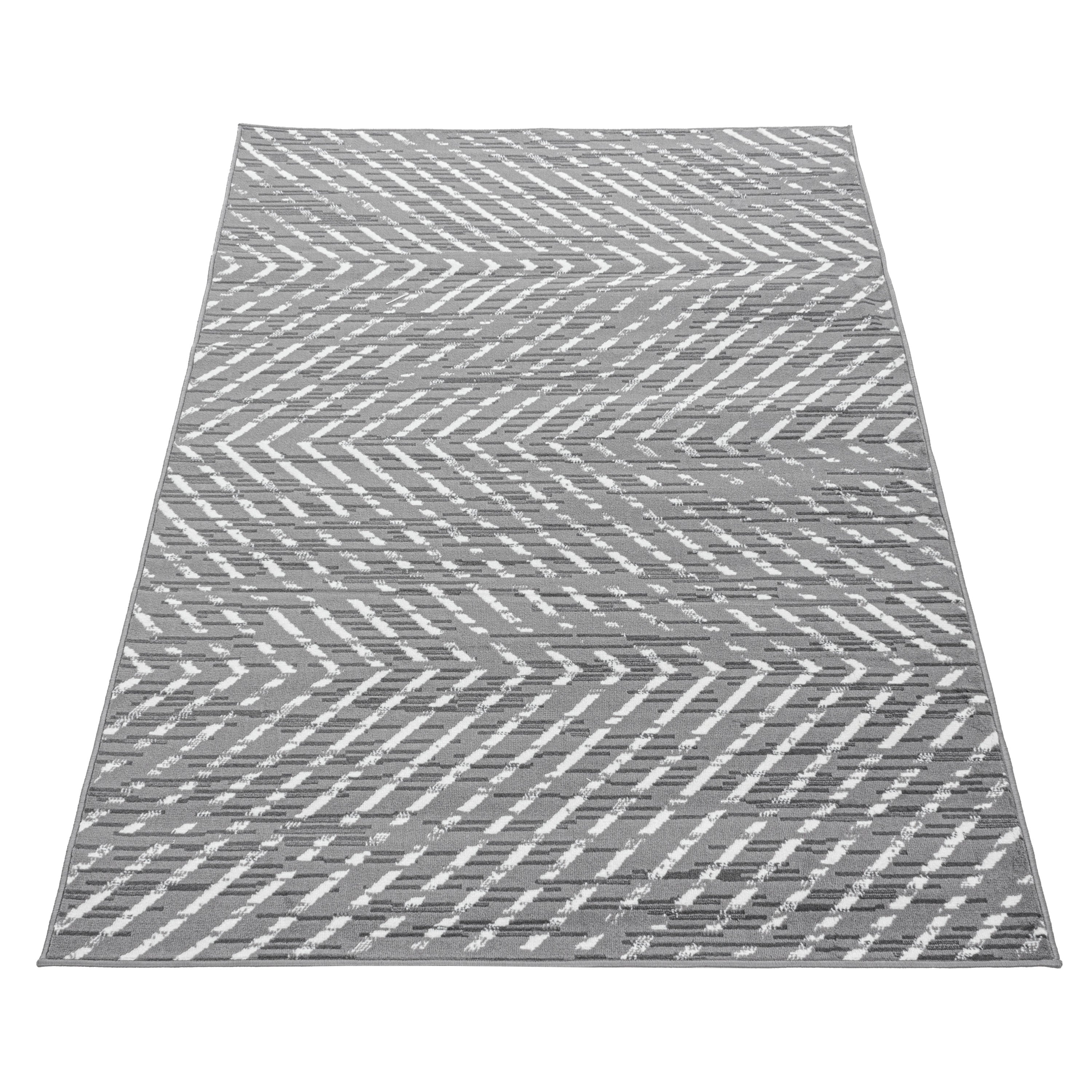 Modern Kurzflor Teppiche Geometrisch Design Weicher Flor Teppich Wohnz