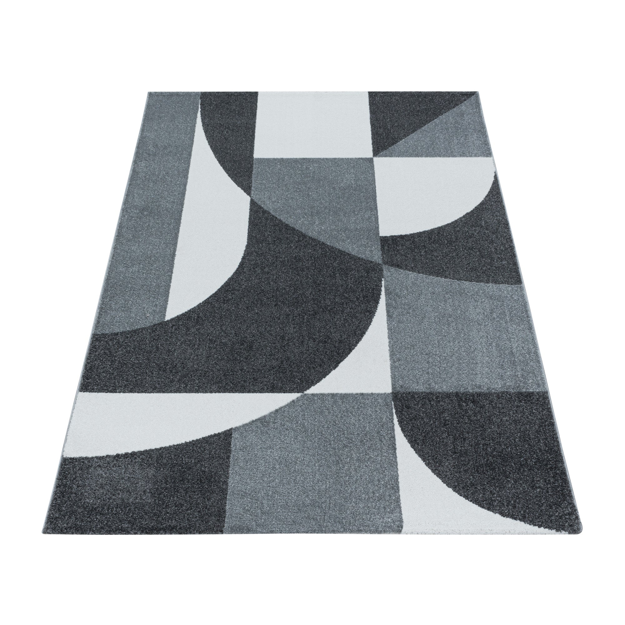 Designer Kurzflor Teppich Geometrisch Design Pflegeleicht Teppich Wohnzimmer