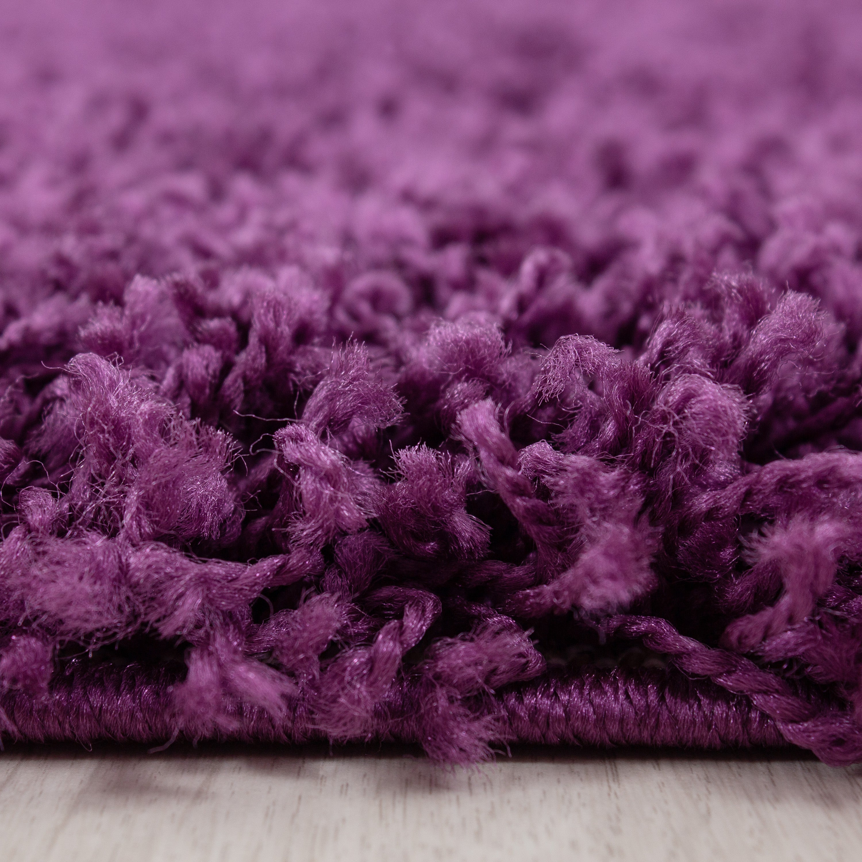 Deep Pile Rug Plain Shaggy Long Pile Fluffy Soft Carpet Living Room